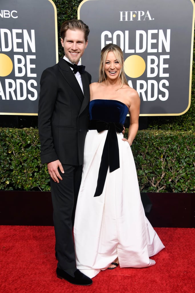 Kaley Cuoco Dress at the 2019 Golden Globes