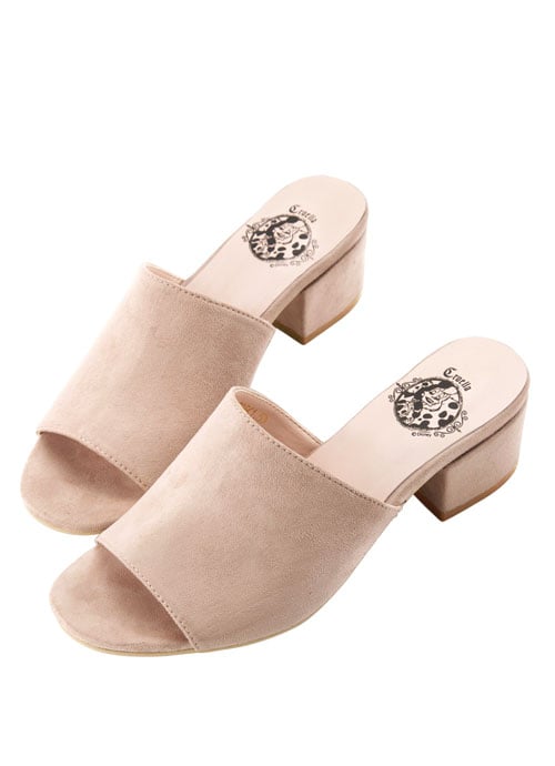 Cruella Velvet Block Heel ($33)