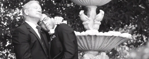 Cyrus and James on Scandal