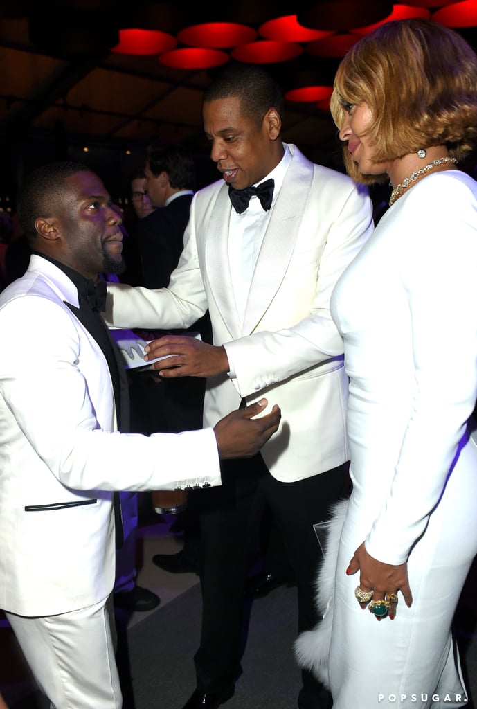 Jay Z, Beyoncé, and Kevin Hart Jay Z, Beyoncé, and Kevin Hart