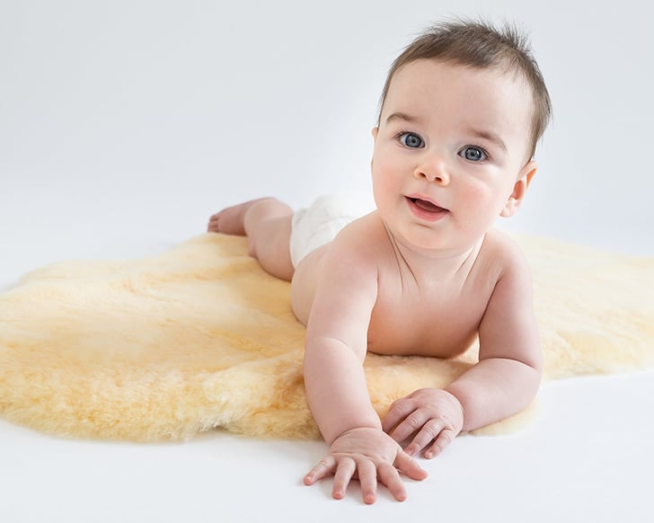 Woolino Sheepskin Rug Amazon Prime Nursery Items POPSUGAR Family