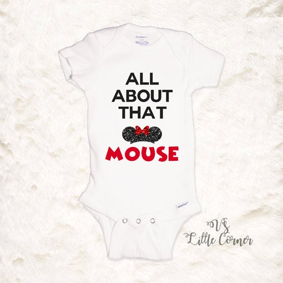 All About That Mouse Onesie
