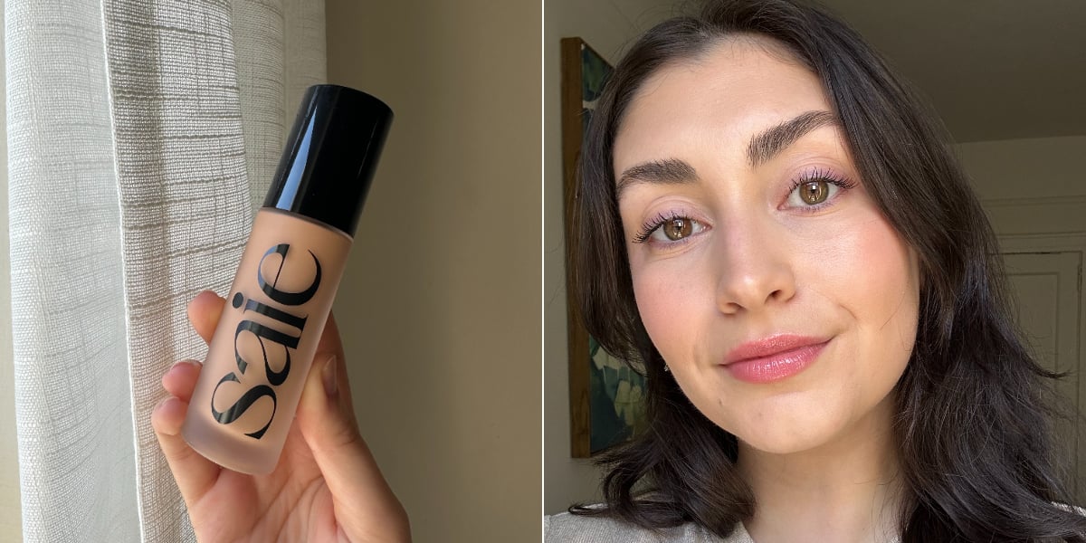 Saie Glowy Hydrobounce Serum Foundation Review With Photos | PS Beauty