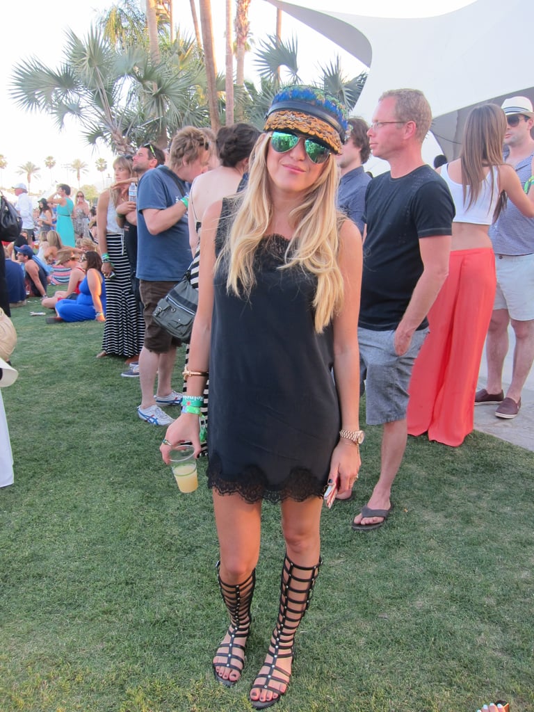 Sandal boots made an appearance at Coachella.
Source: Chi Diem Chau