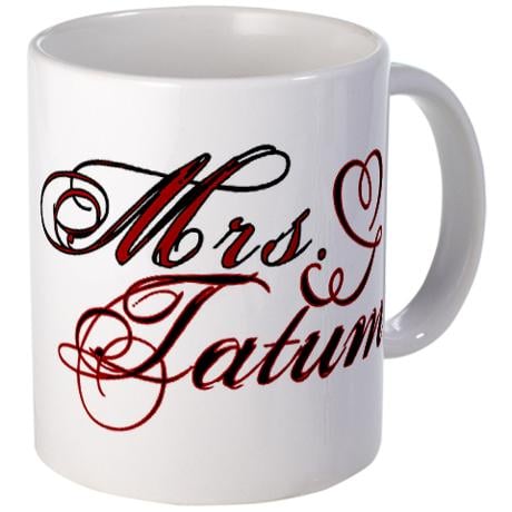 Mrs. Channing Tatum Mug ($15)
