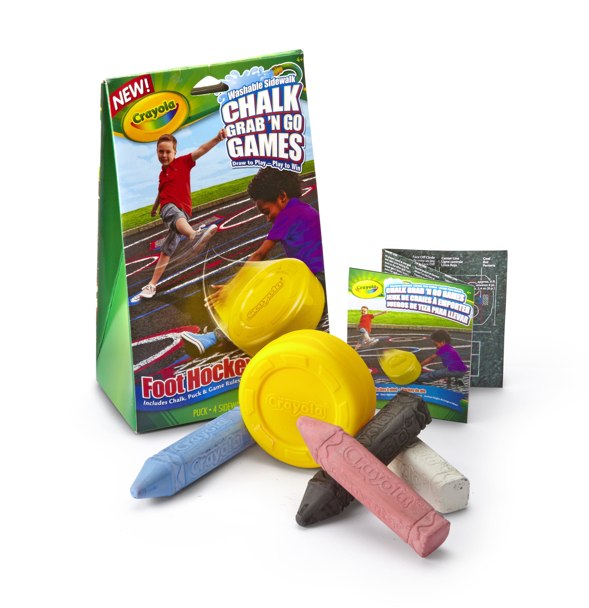 washable chalk Crayola chalk grab and go obstacle course 