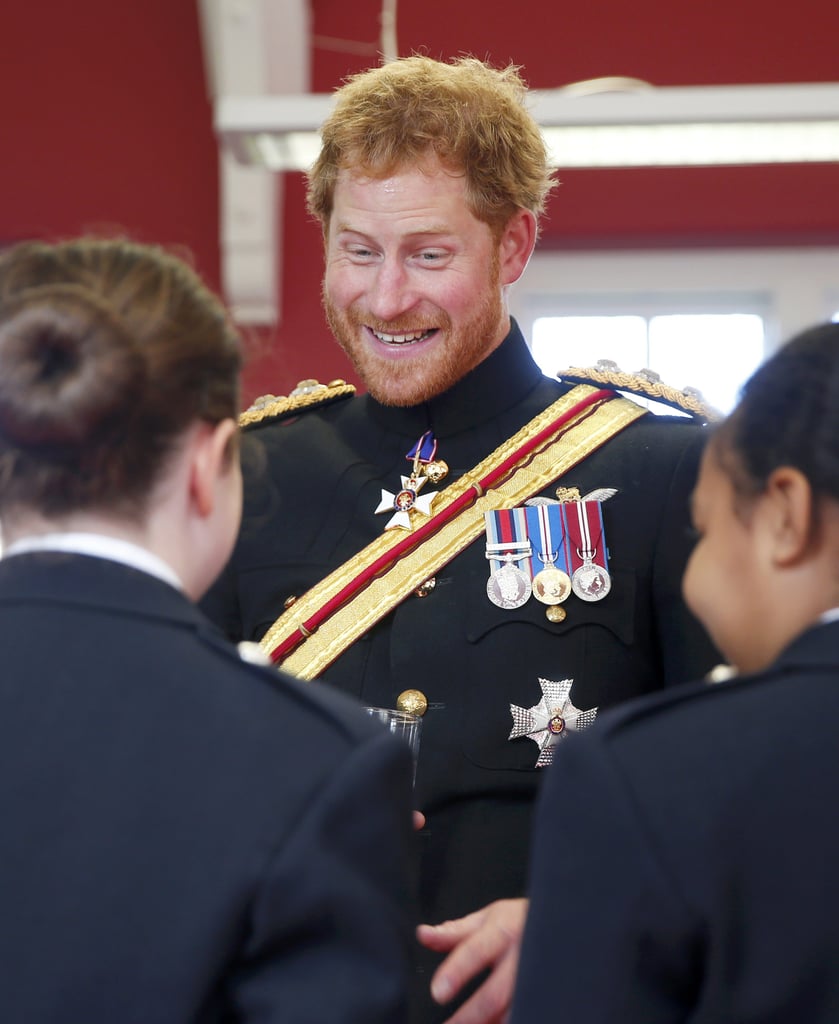 Prince Harry Royal Military School Pictures September 2015