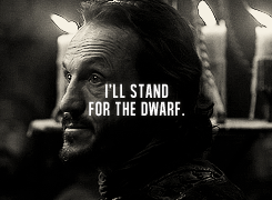 When He Takes One For the Tyrion/Bronn Team