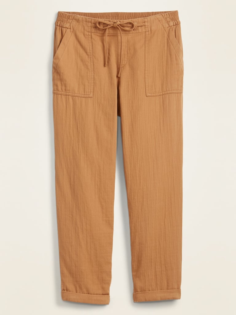 Old Navy Mid-Rise Soft-Twill Utility Pants