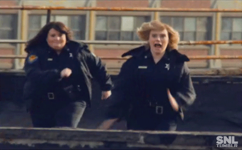 When She and Aidy Bryant Created a Cop Show Spoof