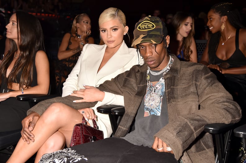 Travis Scott Wearing His Von Dutch Hat by Bana Bongolan at the 2018 MTV VMAs