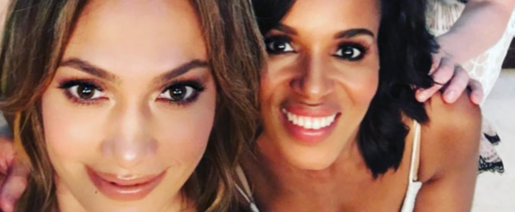 Jennifer Lopez Selfie With Kerry Washington March 2016