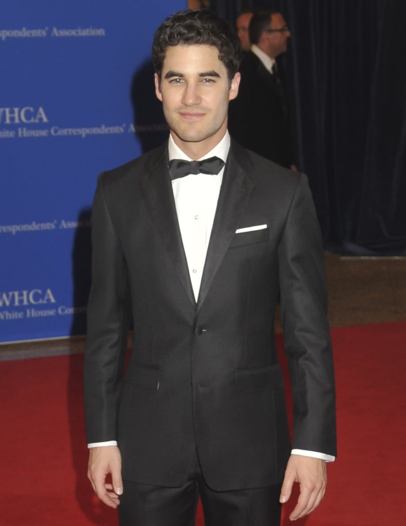 Darren Criss donned a bow tie.