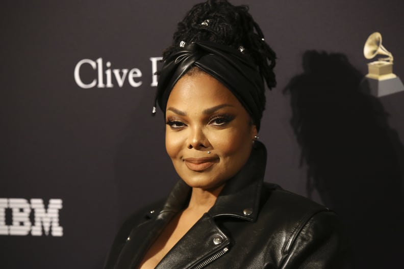 Janet Jackson at Clive Davis's 2020 Pre-Grammy Gala in LA