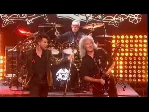 Adam Lambert and Queen Performing "Somebody to Love" in 2014