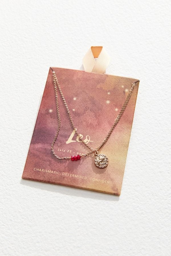 Zodiac mini pendant best sale necklace set