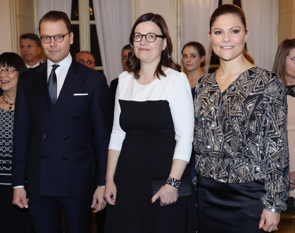 Crown Princess Victoria Daisy Grace Sequin Top December 2016