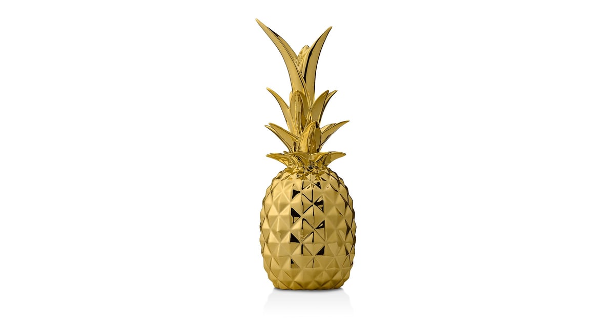 Bloomingville Ceramic Pineapple Pineapple Desk Accessories POPSUGAR