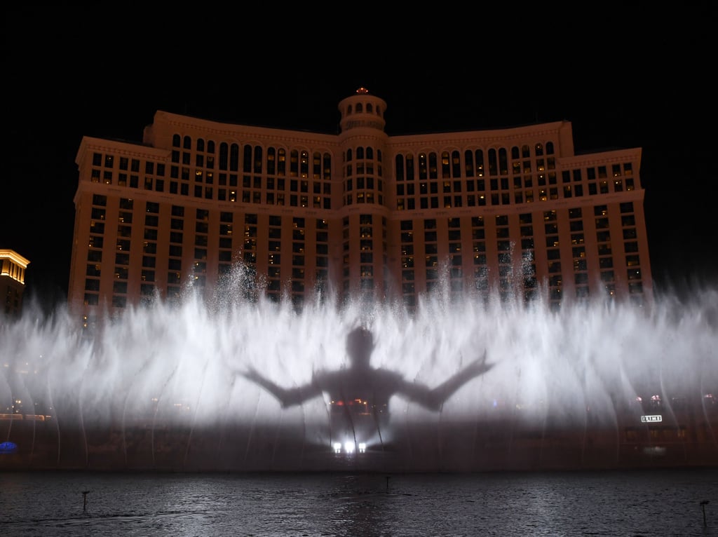 Game of Thrones Fountain Show Las Vegas 2019 Video POPSUGAR