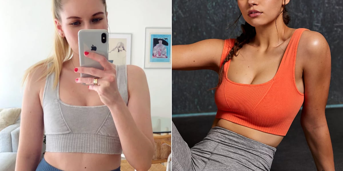 Most Comfortable Sports Bra From Free People, Editor Review