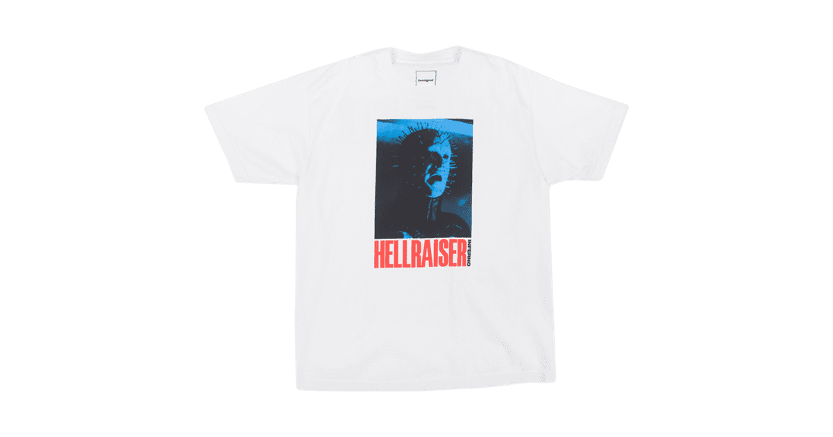 Dumbgood Hellraiser Inferno White Tee | The Best Dumbgood Clothes For ...