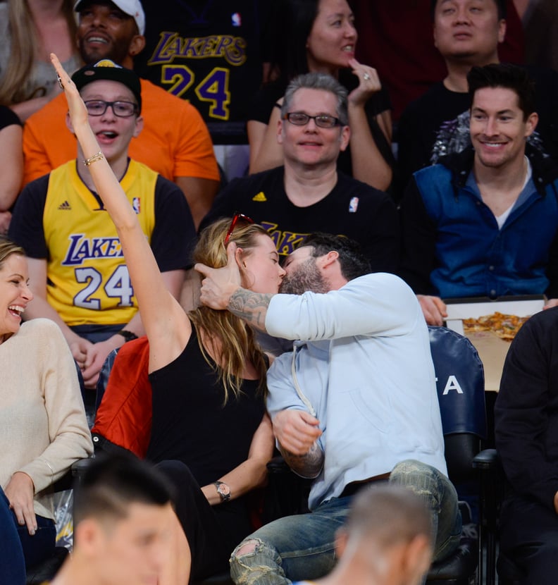 Adam Levine and Behati Prinsloo