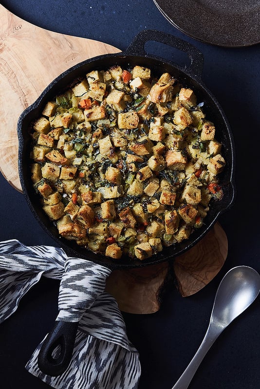 Gluten Free Stuffing Recipe: Oyster Sourdough Stuffing