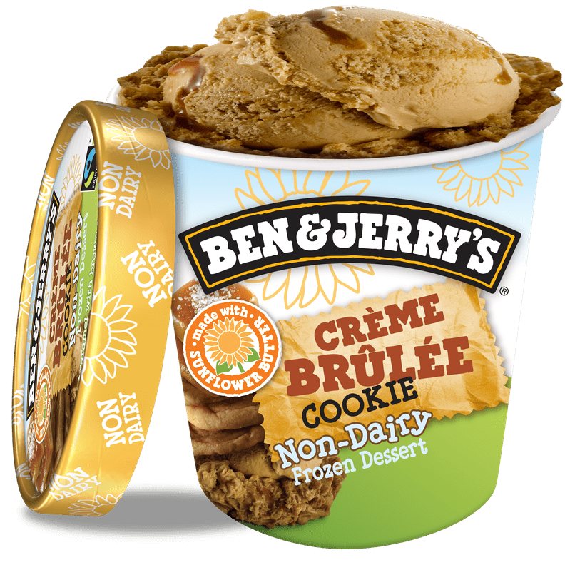 Ben & Jerry's Crème Brûlée Cookie Non-Dairy Frozen Dessert