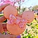 Disneyland Rose Gold Minnie Macarons