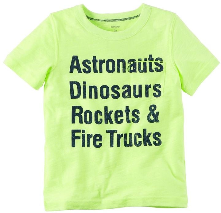 Astronauts and Dinosaurs Graphic Tee