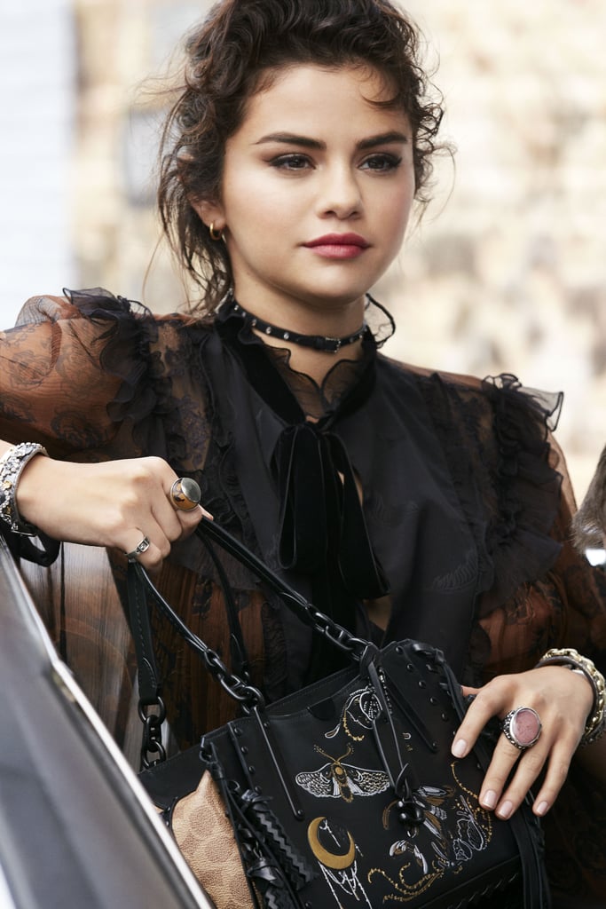 Selena Gomez Coach Campaign Fall 2018 Popsugar Fashion Uk 4394