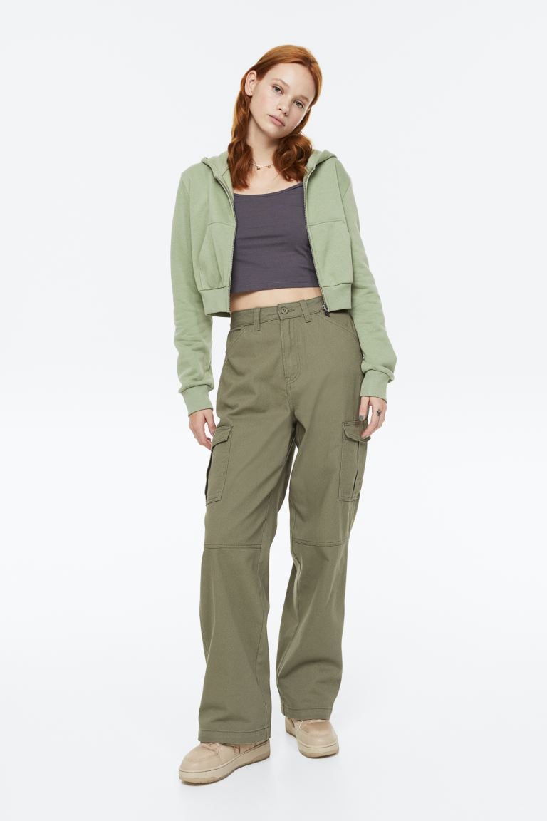 H&M Twill Cargo Pants  Cargo pants, Pants, Clothes design