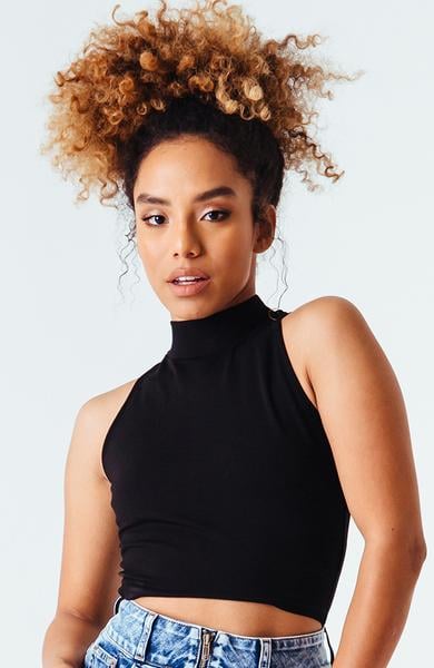 Essential Mock Crop Top