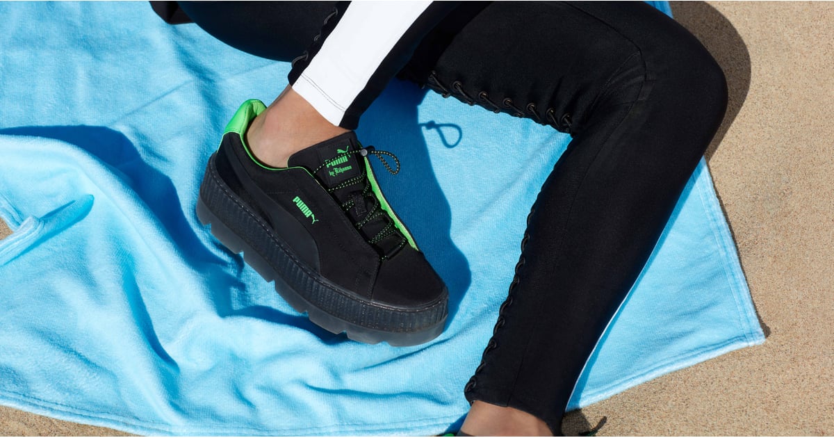 puma creepers neon