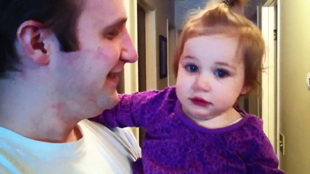 The Dad Whose Clean Face Made His Baby Cry
