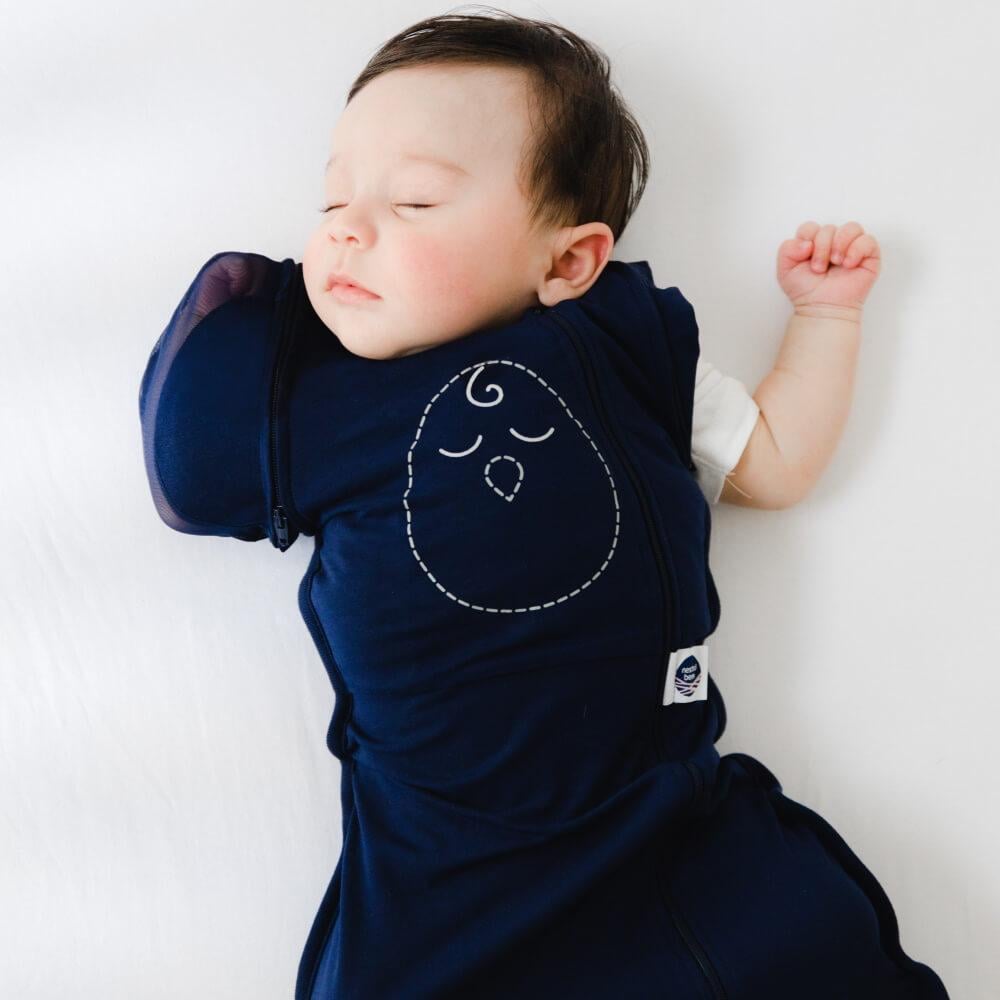 The Nested Bean Zen One Classic Swaddle ($45) in Night Sky.