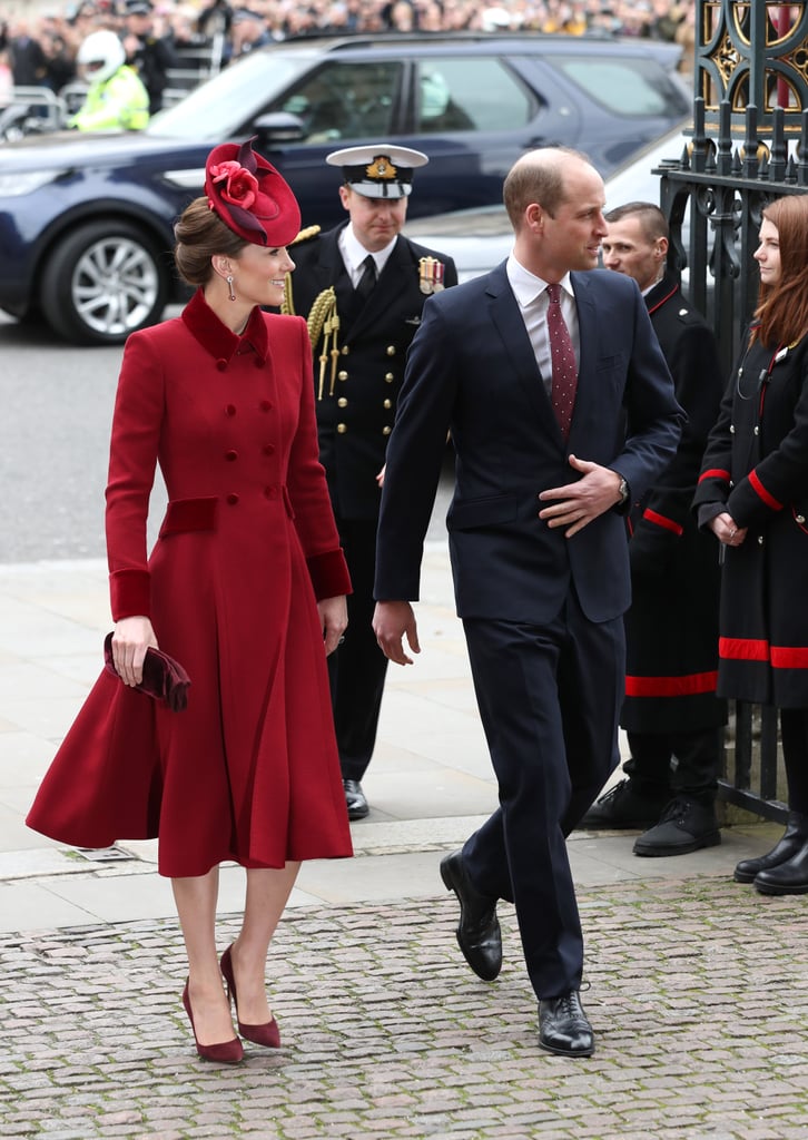 The Duke and Duchess of Cambridge at Commonwealth Day Service 2020