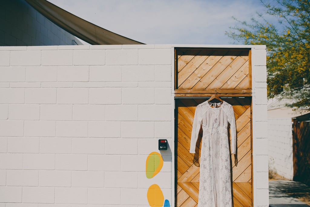 Trendy Palm Springs Wedding