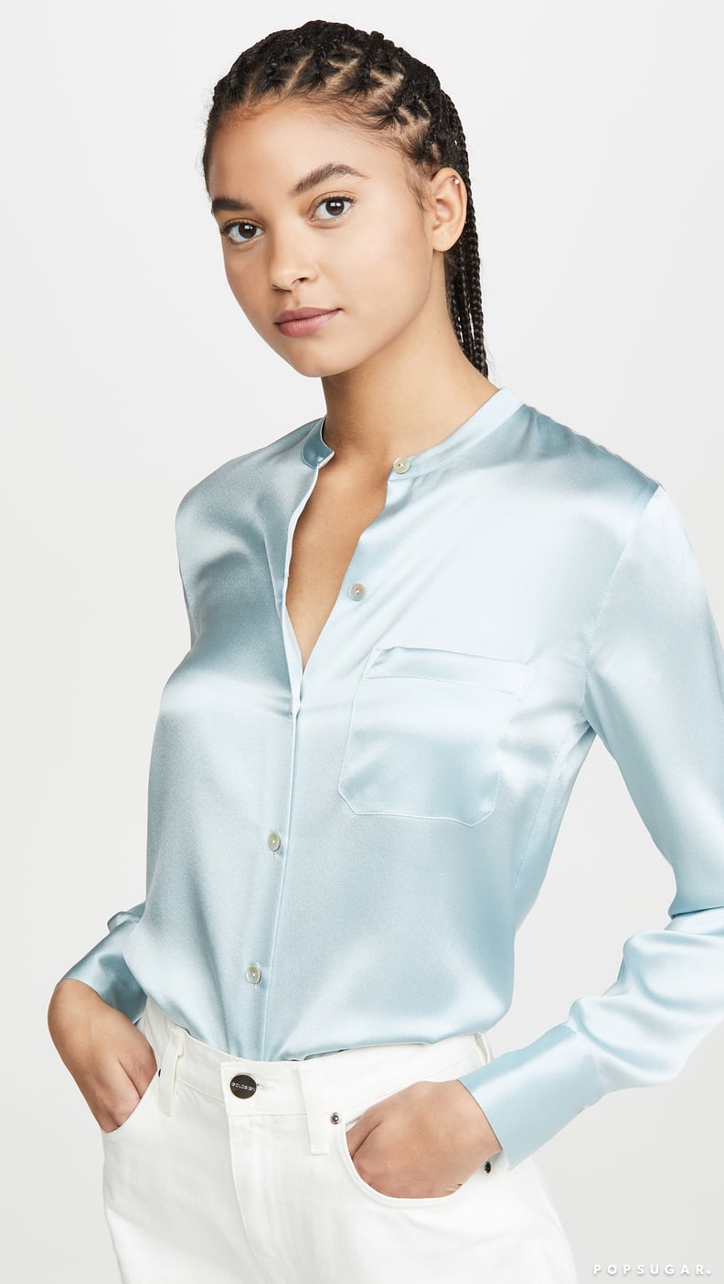 Vince Slim Fitted Blouse