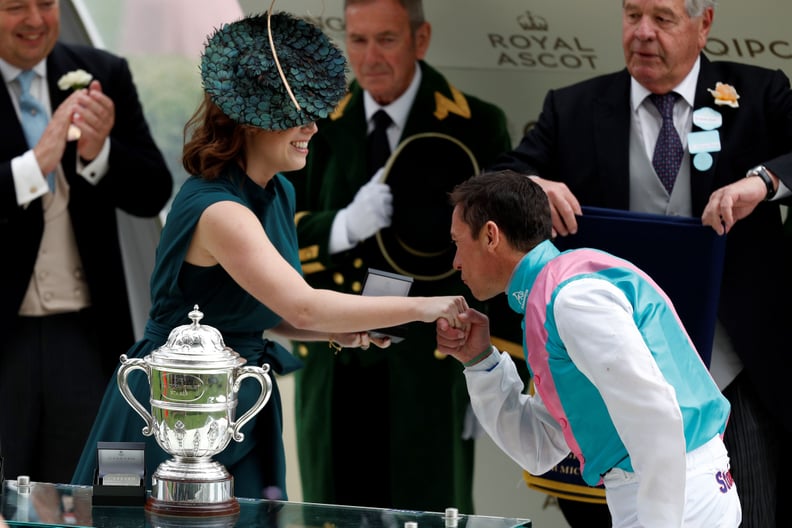 Princess Eugenie With Frankie Dettori