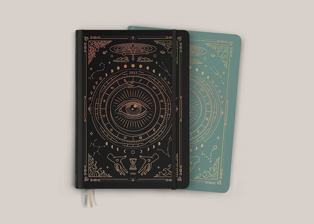 Best Astrology Journal: Magic of I. 2022 Planner and Unlined Journal Bundle