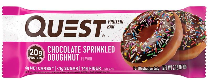 Quest Nutrition Chocolate Sprinkled Doughnut Protein Bar