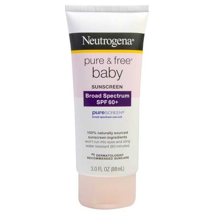 Neutrogena Pure & Free Baby Sunscreen, SPF 60+ Harmful Sunscreens to Avoid Buying For Kids