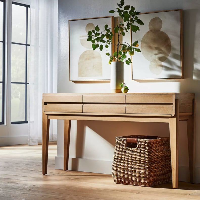 A Wood Console Table: Threshold Designed With Studio McGee Herriman Console Table