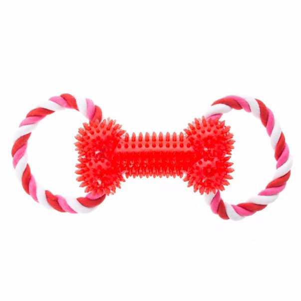Top Paw Valentine's Rope Bone Dog Toy (8) Valentine's Day Dog Toys
