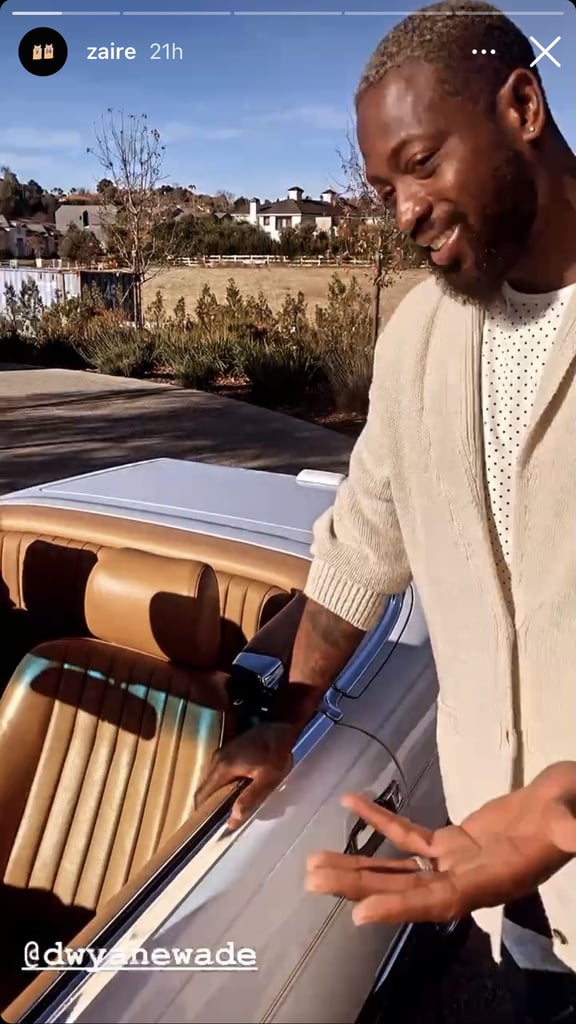 Gabrielle Union Surprised Dwyane Wade With a Vintage Car