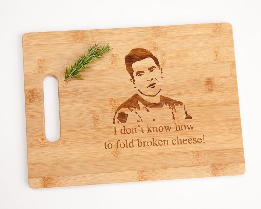 Schitt's Creek David Rose Bamboo Cutting Board