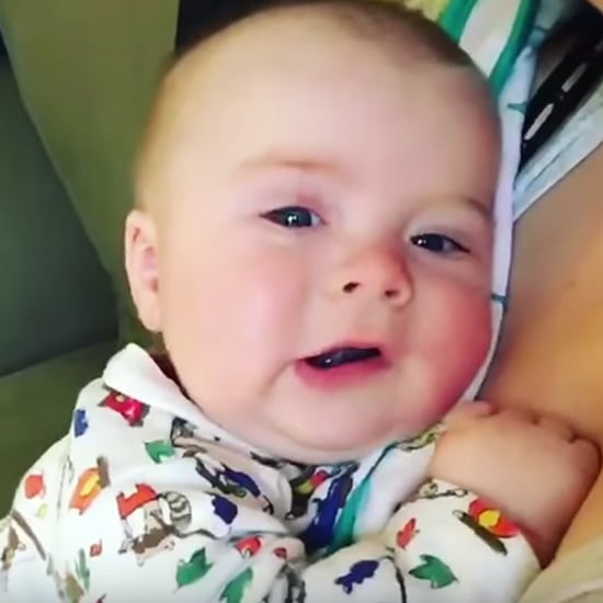 Baby Says "Oh No" After Sneezing