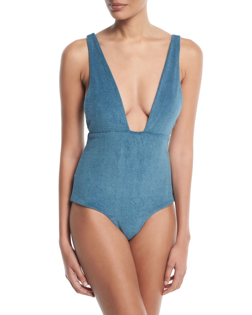 Mara Hoffman Audrey Plunging One-Piece