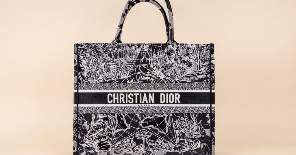 Christian Dior Book Tote